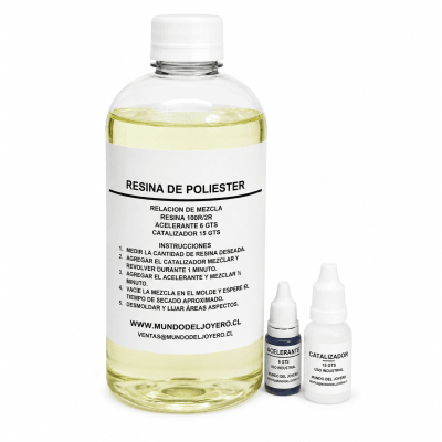 Set Resina Poliester y Aditivos 1kg (Set)