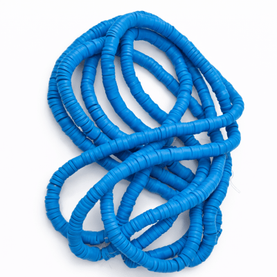 Tira Pucca Rondelle Royal Blue 6mm (Tira)