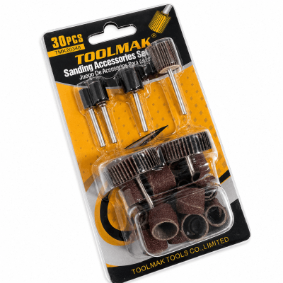Set de Discos Lijas y Traslapados para Dremel (30 Piezas)