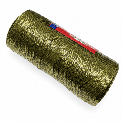 Hilo Macrame Verde Militar 336 (Rollo)1