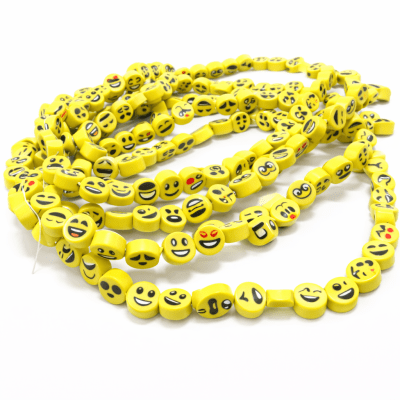 Tira Pucca 8mm Emociones Amarillas (Tira)