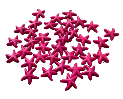 Estrella de Mar Fucsia 13mm (10 Unidades)