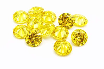 4.0mm Circón Topacio Gold Redondo (Un)1