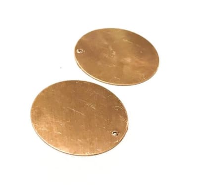 Base Cobre Disco 40mm (Par)