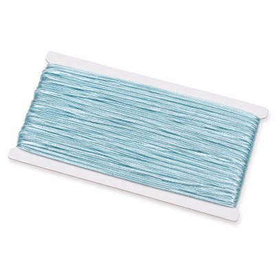 Cordón Soutache Celeste 3mm (Rollo 30 Metros)1