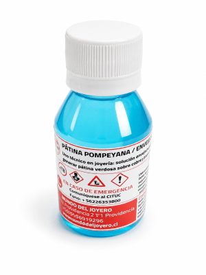 Pátina Pompeyana Envejecedor para Cobre 100ml (Unidad)