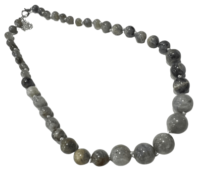 Labradorita Natural Graduado Redondo  (Tira)1