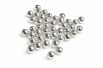 Divisor Bañado Plata Redondo 3mm (1 Gramo)