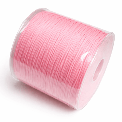 Hilo Tripolino Chino Rosado 0.6mm (Rollo)1