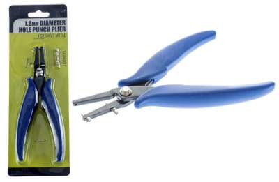 Alicate Perforador Metal 1.80mm Profesional (Unidad)