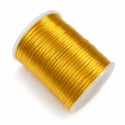 Hilo Cola Ratón Dorado 2mm (Rollo 50 mt)