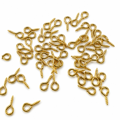 Valier Metal Dorado Eye Pin (10 Unidades)1