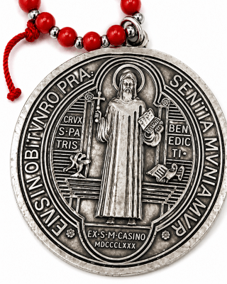 Colgante San Benito Protector Vehículos-Propiedades 7cms (Unidad)