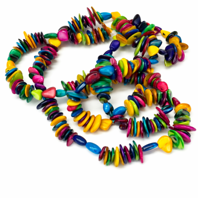 Madre Perla Multicolor Mix Puntas (Tira)