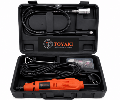 Multiherramienta Eléctrica 32.000RPM con Torre Flexible Toyaki (Set)