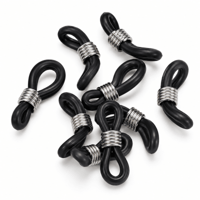 Silicona Lentes-Anteojo Negro (10 Unidades)1