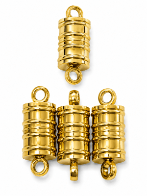 Broche Magnético Dorado 20x8mm (Unidad)