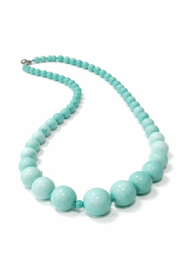 Amazonita Natural Graduado 8-14mm Redondo (Tira)1