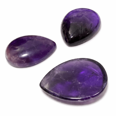 40x30mm Amatista Natural Coubuchón Gota (Un)1