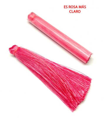 Borla Seda Rosa Nº2 (Par)1