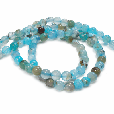 Agata Natural Mediterránea 8mm Lisa Redonda (Tira)1