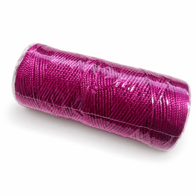Hilo Macrame Fucsia Oscuro (Rollo)1