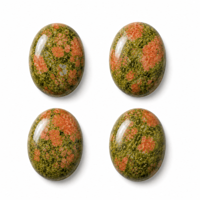 Unakite Coubuchón Oval (Unidad)1