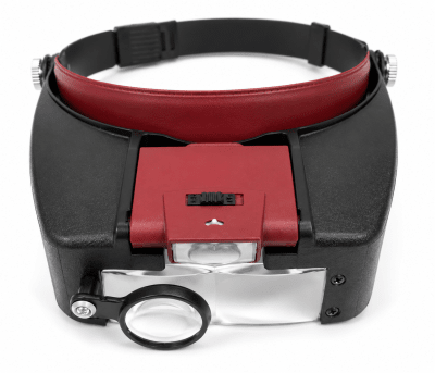 Optivisor Multiaumentos Luz 1,5x, 3X, 6,5x, 8X (Unidad)