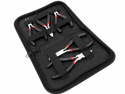 Estuche Cuerina con 5 Alicates Básicos (Set)