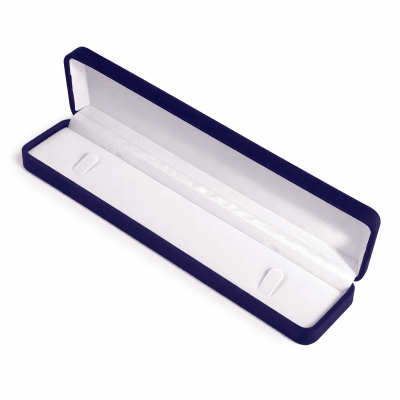 Estuche Pulsera Terciopelo Azúl (Unidades)