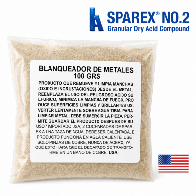 Blanqueador Metal-Decapante.Sparex Granulado (100 gramos)1