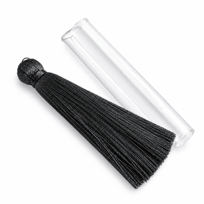 Borla Seda Gris Nº4 (Unidad)