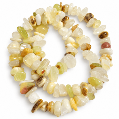Onix Amarillo Natural Nugget XL Punta (Tira)
