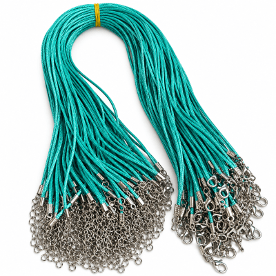 Collar Simil Cuero Calipso 2mm Broche (Tira)1