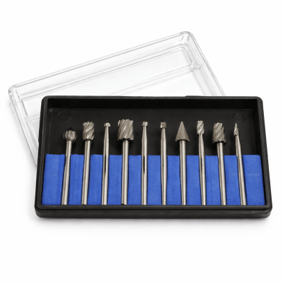 Set 10 Fresas Diamantadas para Tallado en Cera (Set)1