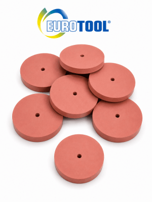 Disco Silicona Rosado Extra Fino Recto 22mm (Unidad)