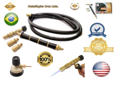 Soplete M75 Orca Válvula Alta Presión GrobetUsa (Completo)1