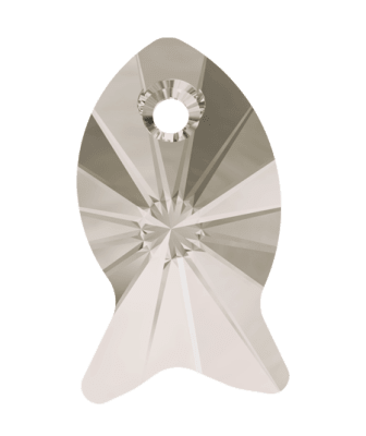 Pez Swarovski Silver Shade 18mm (Unidad)1