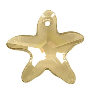 Estrella Mar Swarovski Golden Shadow 28mm (Un)