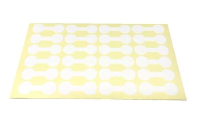 Etíqueta Autoadhesiva Redonda Blanca (1 Hoja)1