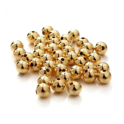 Divisor Gold Filled Redondo 6mm (10 Unidades)