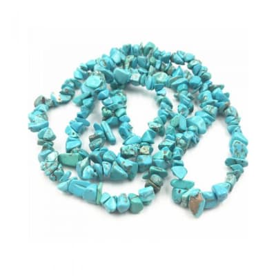 Turquesa Reconstituída Chips (Tira)1