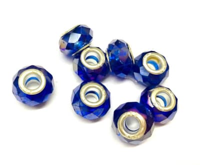 Pandora Circón Azúl Satin 14mm (10 Unidades)