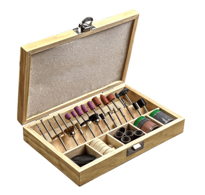 Caja 100 Accesorios Multiherramienta Madera (Set)1