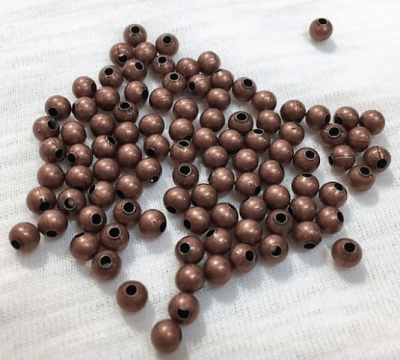 Divisor Color Cobre Envejecido 3mm Redondo (20 gramos)