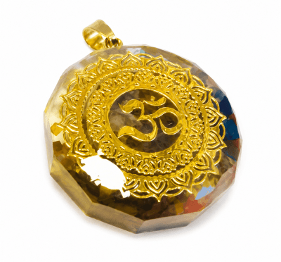 Colgante Resina Signo Om (Unidad)