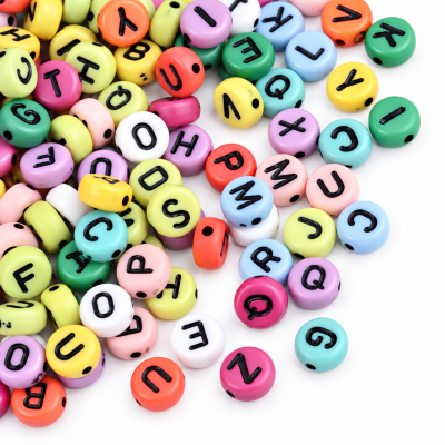 Letras Redondas Color Opaco 6mm (20 gramos)1