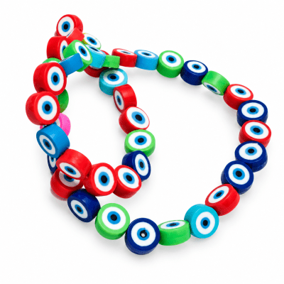 Tira Pucca Ojo Turco Perforada Colores (Tira)