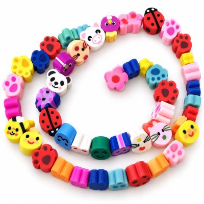 Tira Pucca Animalitos Perforada Colores 1 cm (Tira)