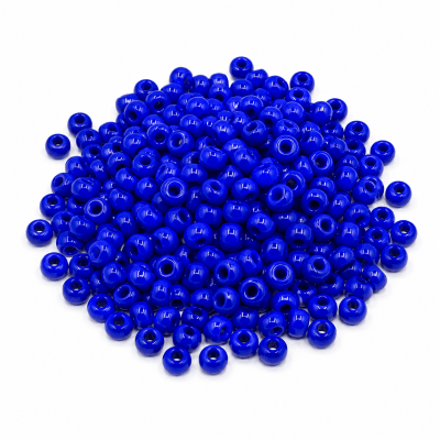 Mini Mostacillón Royal Blue Opaco 3mm (50 gramos)1